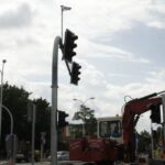 Skrzyżowanie alei Tysiąclecia PP i ulicy Radiowej / Kamil Król / Radio Kielce