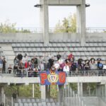 Nieliczna grupa kibiców z Gliwic / Kamil Król / Radio Kielce