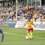 Fragment meczu Korona Kielce - Piast Gliwice / Kamil Król / Radio Kielce