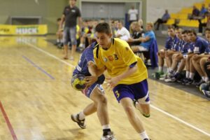 Fragment finału U-16 Vive Targi Kielce - Wisła Płock / Kamil Król / Radio Kielce