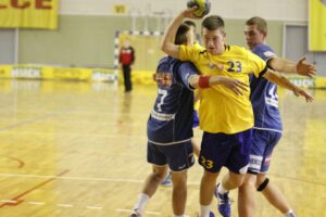 Fragment finału U-16 Vive Targi Kielce - Wisła Płock / Kamil Król / Radio Kielce