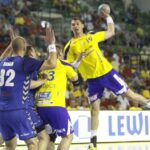 Fragment meczu Vive Targi Kielce - Meszkow Brześć / Radio Kielce