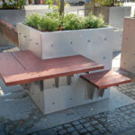 Miejski Salon, ławka narożna / Michał Gdak