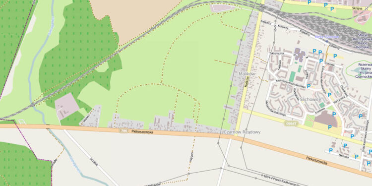 Koncepcja zagospodarowania zachodniej części Kielc - Radio Kielce Dzielnica wielofunkcyjna w zachodniej części Kielc / http://www.openstreetmap.org/