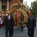 Dożynki powiatu ostrowieckiego w Bodzechowie / Teresa Czajkowska / Radio Kielce