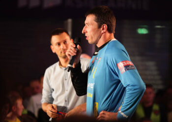 Prezentacja drużyny szczypiornistów Vive Targów Kielce. Sławomir Szmal / Wojciech Habdas / Radio Kielce