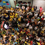 Prezentacja drużyny szczypiornistów Vive Targów Kielce. Na zakończenie kibice mogli zdobyć autografy swoich idoli / Wojciech Habdas / Radio Kielce