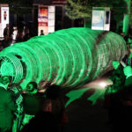 Otwarcie instalacji przestrzennej "Turbina" na pl. Artystów / Wojciech Habdas / Radio Kielce