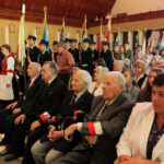 Odsłonięcie i poświęcenie pomnika Żołnierzy WP poległych w czasie wojny. Uroczysta msza święta w kościele w Wiśniówce. / Wojciech Habdas / Radio Kielce