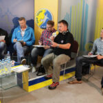 12.09.2013 Spotkanie przedstawicieli Klubu  Sportowego Vive Targi Kielce z przedstawicielami Stowarzyszenia Kibiców Piłki Ręcznej "Iskra Kielce" / Wojciech Habdas / Radio Kielce