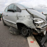 Wypadek w Łącznej, na "siódemce" ze Skarżyska-Kamiennej do Kielc / Krzysztof Żołądek / Radio Kielce