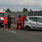 Wypadek w Łącznej, na "siódemce" ze Skarżyska-Kamiennej do Kielc / Krzysztof Żołądek / Radio Kielce