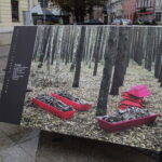 Wystawa Wielki Terror na kieleckim rynku / Wojciech Habdas / Radio Kielce