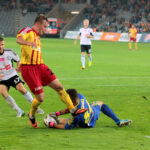 Fragment meczu Korona Kielce - Legia Warszawa / Krzysztof Żołądek / Radio Kielce