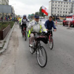22.9.2013 Światowy dzień bez samochodu. Rowerowa masa krytyczna / Wojciech Habdas / Radio Kielce