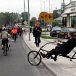 22.9.2013 Światowy dzień bez samochodu. Rowerowa masa krytyczna / Wojciech Habdas / Radio Kielce