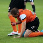 Fragment meczu Zagłębie Lubin - Korona Kielce / Krzysztof Żołądek / Radio Kielce