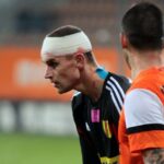 Fragment meczu Zagłębie Lubin - Korona Kielce / Krzysztof Żołądek / Radio Kielce