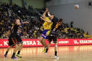 Mecz Vive Targi Kielce - Zagłębie Lubin / Wojciech Habdas / Radio Kielce