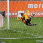 Fragment meczu Zagłębie Lubin - Korona Kielce / Krzysztof Żołądek / Radio Kielce