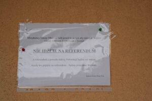 Coraz bardziej napięta atmosfera przed niedzielnym referendum w sprawie odwołania wójta Obrazowa / Grażyna Szlęzak Wójcik / Radio Kielce