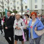 "Marsz Życia i Nadziei" przeszedł ulicami Kielc. Prezes Wodociągów Kieleckich Henryk Milcarz / Kamil Król / Radio Kielce