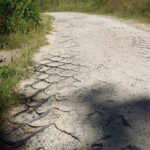 Ścieżka rowerowa wokół kieleckiego zalewu nie nadaje się do użytku / Paweł Klepka / Radio Kielce