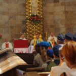 Uroczystość wprowadzenia relikwii Jana Pawła II do bazyliki w Wiślicy / Paweł Klepka / Radio Kielce