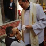 Uroczystość wprowadzenia relikwii Jana Pawła II do bazyliki w Wiślicy / Paweł Klepka / Radio Kielce