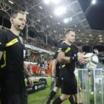 Mecz jako arbiter główny prowadził Paweł Raczkowski z Warszawy / Kamil Król / Radio Kielce