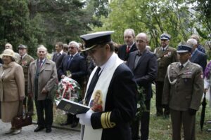 Uroczystości przy pomniku prezydenta Kielc Stefana Artwińskiego / Kamil Król / Radio Kielce