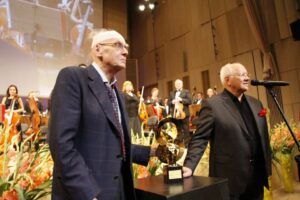 Wojciech Kilar - laureat Nagrody Pokoju "Wieczna Miłość" / Kamil Król / Radio Kielce
