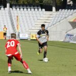 Fragment sparingu Korona Kielce - Widzew Łódź / Kamil Król / Radio Kielce