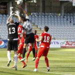 Fragment sparingu Korona Kielce - Widzew Łódź / Kamil Król / Radio Kielce