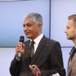 Ali Rashidi z Folkuniversitetet Uppsala ze Szwecji - partner projektu / Kamil Król / Radio Kielce