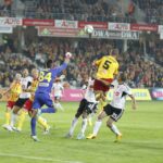 Fragment meczu Korona Kielce - Legia Warszawa / Kamil Król / Radio Kielce