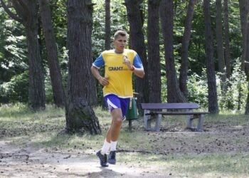 Pierwszy trening Vive Targów, na zdjęciu: Bartłomiej Tomczak / Kamil Król / Radio Kielce