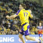 Fragment meczu Vive Targi Kielce - Azoty Puławy / Kamil Król / Radio Kielce