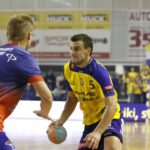 Fragment meczu Vive Targi Kielce - Azoty Puławy / Kamil Król / Radio Kielce