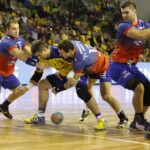 Fragment meczu Vive Targi Kielce - Azoty Puławy / Kamil Król / Radio Kielce