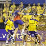 Fragment meczu Vive Targi Kielce - Azoty Puławy / Kamil Król / Radio Kielce