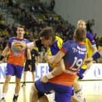 Fragment meczu Vive Targi Kielce - Azoty Puławy / Kamil Król / Radio Kielce