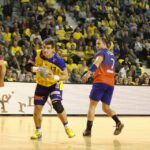 Fragment meczu Vive Targi Kielce - Azoty Puławy / Kamil Król / Radio Kielce