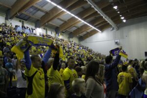 Inauguracja Ligi Mistrzów piłkarzy ręcznych: mecz Vive Targi - Dunkierka / Kamil Król / Radio Kielce