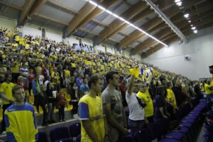 Inauguracja Ligi Mistrzów piłkarzy ręcznych: mecz Vive Targi - Dunkierka / Kamil Król / Radio Kielce