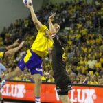 Inauguracja Ligi Mistrzów piłkarzy ręcznych: mecz Vive Targi - Dunkierka / Kamil Król / Radio Kielce