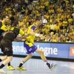 Inauguracja Ligi Mistrzów piłkarzy ręcznych: mecz Vive Targi - Dunkierka / Kamil Król / Radio Kielce