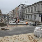 Remont ulic w centrum Kielc. Ulica Mickiewicza. / Piotr Michalski / Radio Kielce