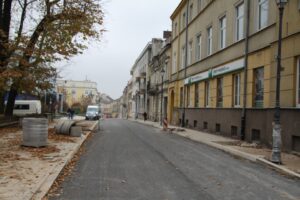 Remont ulic w centrum Kielc. Ulica Wesoła. / Piotr Michalski / Radio Kielce