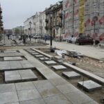 Remont ulic w centrum Kielc. Ulica Mickiewicza. / Piotr Michalski / Radio Kielce